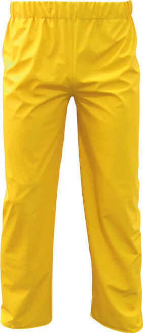 PU-Stretch-Regen-Bundhose gelb, L