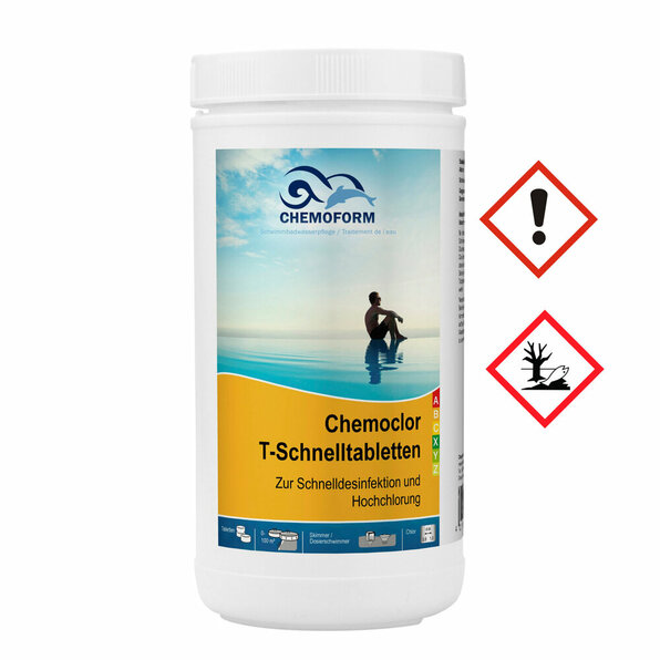 SANIT Chemoclor- Schnelltabletten 1 kg Dose